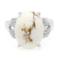 Magnesite Silver Ring