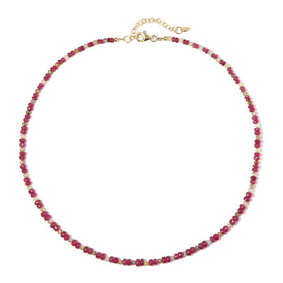 Madagascar Ruby Silver Necklace