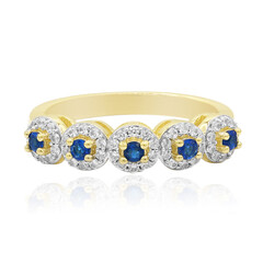 9K Hauynite Gold Ring
