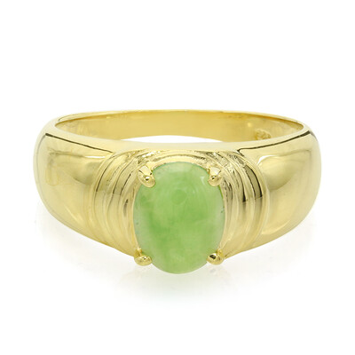 Imperial Chrysoprase Silver Ring