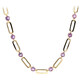 Amethyst Silver Necklace