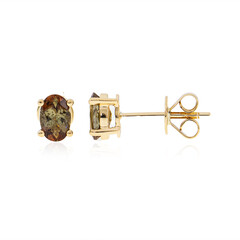 9K Andalusite Gold Earrings