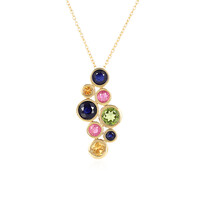 Peridot Silver Necklace