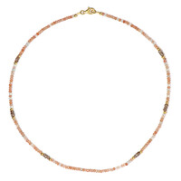 Sunstone Silver Necklace