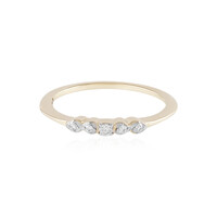 9K SI1 (H) Diamond Gold Ring