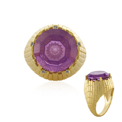 Amethyst Silver Ring
