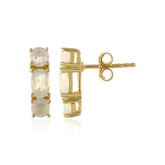 Welo Opal Silver Earrings