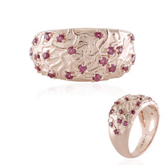 Rhodolite Silver Ring (SAELOCANA)
