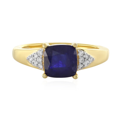 Madagascar Blue Sapphire Silver Ring