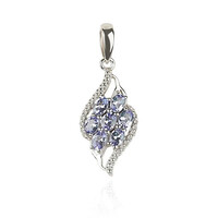 Tanzanite Silver Pendant