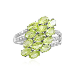 Peridot Silver Ring