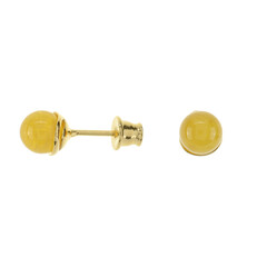 Baltic Amber Silver Earrings
