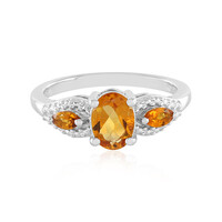 Citrine Silver Ring