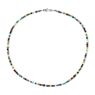 Malachite Silver Necklace