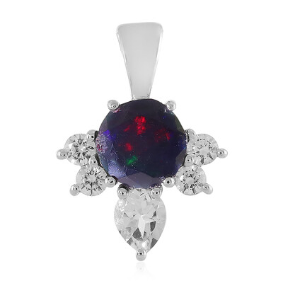 Mezezo Opal Silver Pendant
