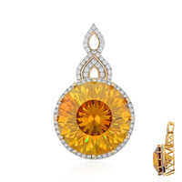 18K Sphalerite Gold Pendant (AMAYANI)