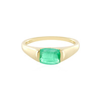 14K Russian Emerald Gold Ring (AMAYANI)