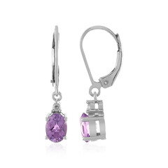 Uruguayan Amethyst Silver Earrings