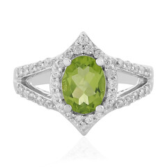 Peridot Silver Ring