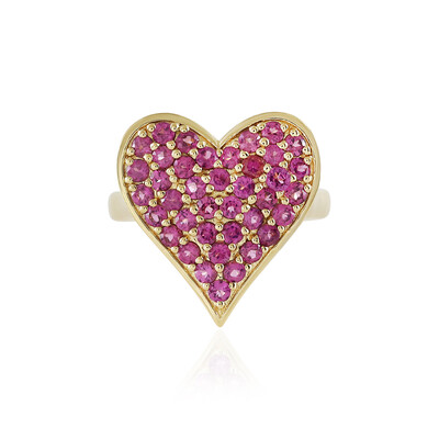 Rhodolite Silver Ring (M de Luca)