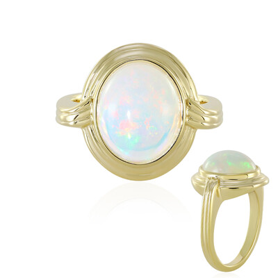 Welo Opal Silver Ring