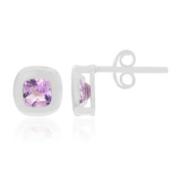 Amethyst Silver Earrings