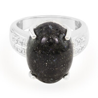 Leopard Opal Silver Ring