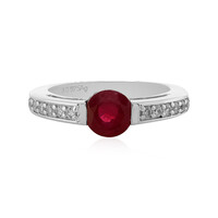 Madagascar Ruby Silver Ring