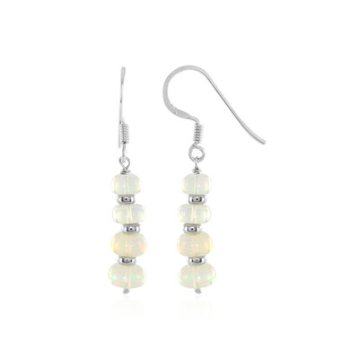 Welo Opal Silver Earrings