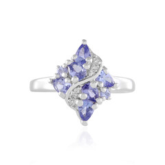Tanzanite Silver Ring