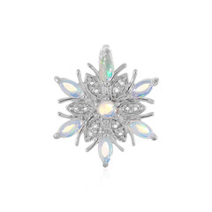 Welo Opal Silver Pendant