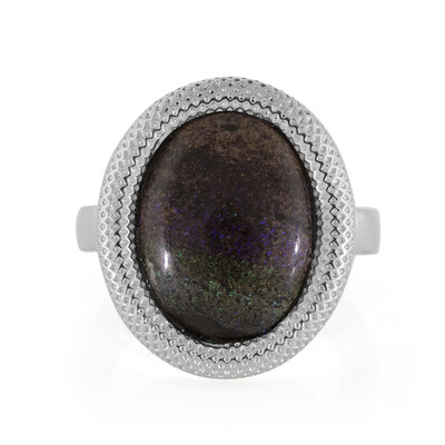 Matrix Opal Silver Ring