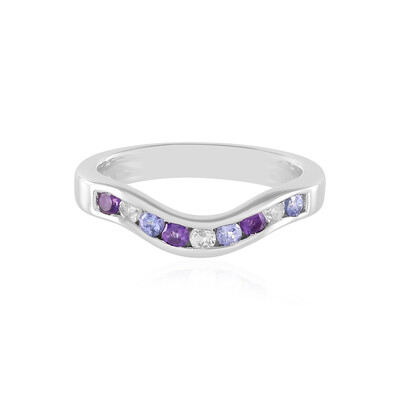 Tanzanite Silver Ring
