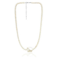 Keshi pearl Silver Necklace (TPC)