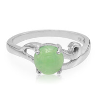 Imperial Chrysoprase Silver Ring