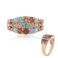 Orange Zircon Silver Ring (KM by Juwelo)