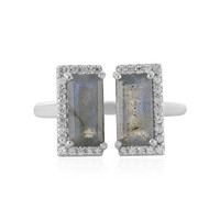 Labradorite Silver Ring