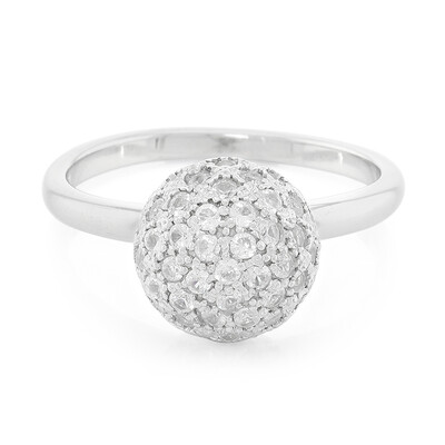 Zircon Silver Ring
