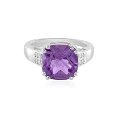 Amethyst Silver Ring