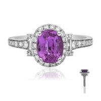 14K Pink Sapphire Gold Ring (CIRARI)