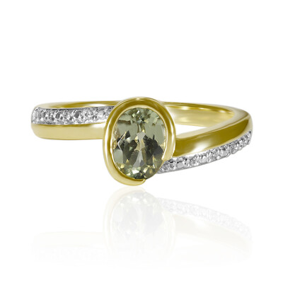 9K Colour Change Diaspore Gold Ring (Tenner Diniz)