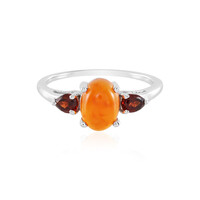 Carnelian Silver Ring