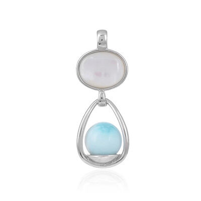 Mother of Pearl Silver Pendant