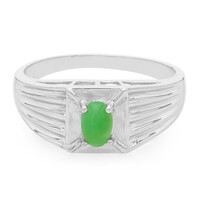 Imperial Chrysoprase Silver Ring