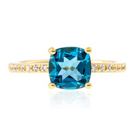 Marambaia Topaz Silver Ring