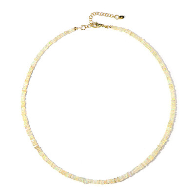Welo Opal Silver Necklace
