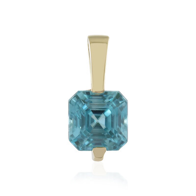 9K Ratanakiri Zircon Gold Pendant