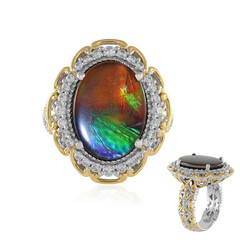 Ammolite Silver Ring (Gems en Vogue)