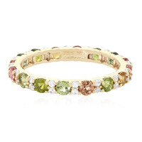 9K Fancy Tourmaline Gold Ring (La Revelle)