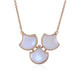 Blue Moonstone Silver Necklace (KM by Juwelo)